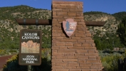 PICTURES/Zion National Park - Yes Again/t_Kolob Canyons Sign.JPG